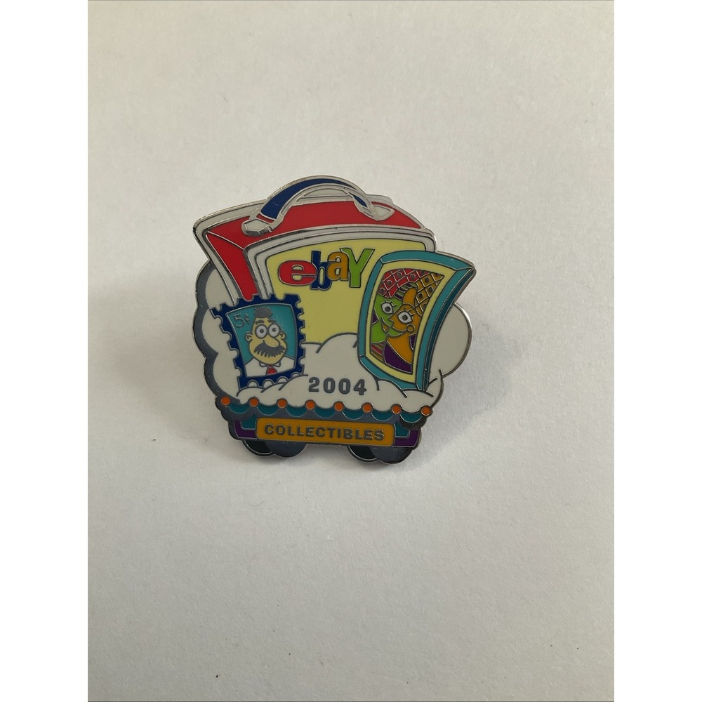 Ebay Live 2004 Collectibles Postage Stamp Star Vintage Enamel Lapel Pin